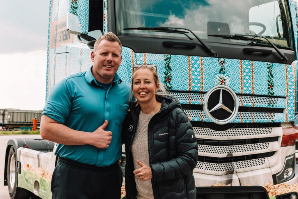 Svenja Lyhs Daimler Truck Schweiz Partnerschaft Glarner TIR transNews