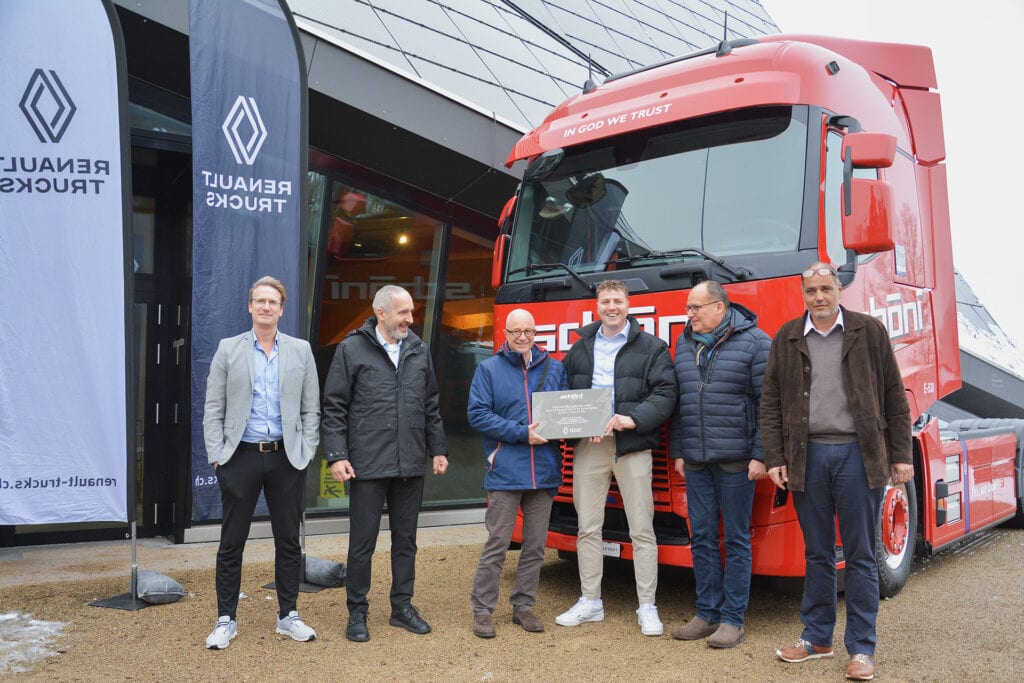 Renault Trucks E-Tech T Schöni TIR transNews