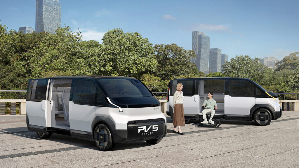 Kia PBV Concept PV5 CES 2024 TIR transNews