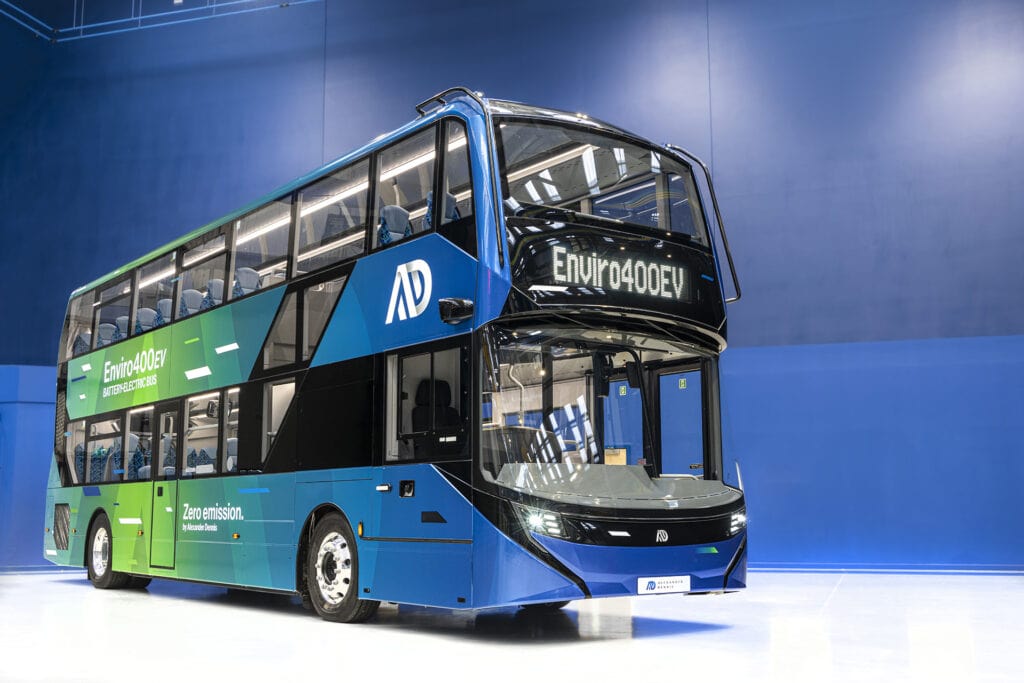 Alexander Dennis Enviro400EV TIR transNews