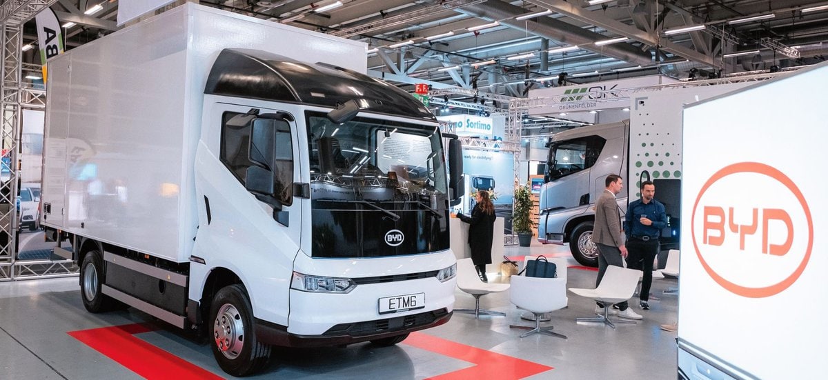 BYD Trucks TIR transNews