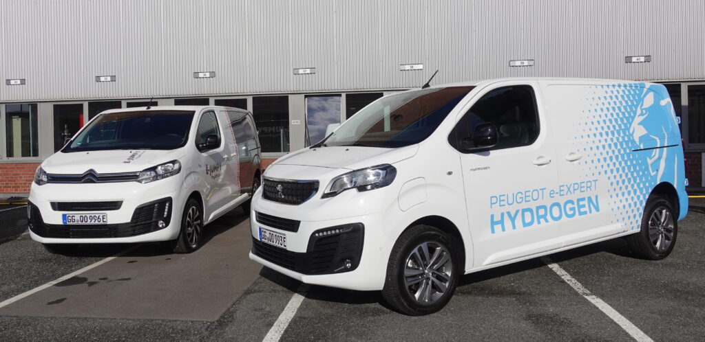 Stellantis-Marke Peugeot e-Expert Hydrogen Citroen TIR transNews