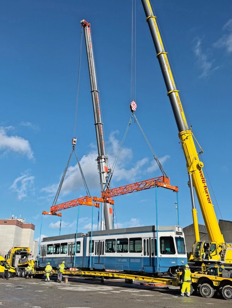 VBZ Tram2000 Ukraine TIR transNews