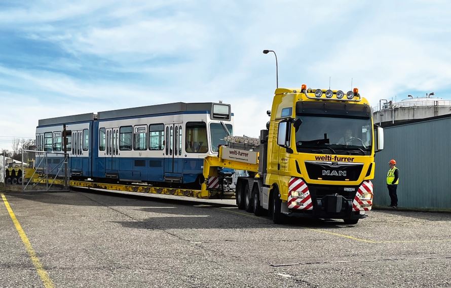 VBZ Tram2000 Ukraine TIR transNews