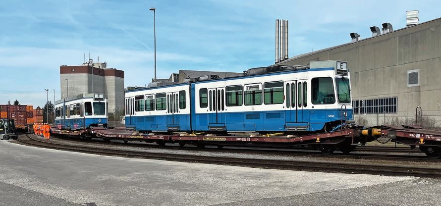 VBZ Tram2000 Ukraine TIR transNews