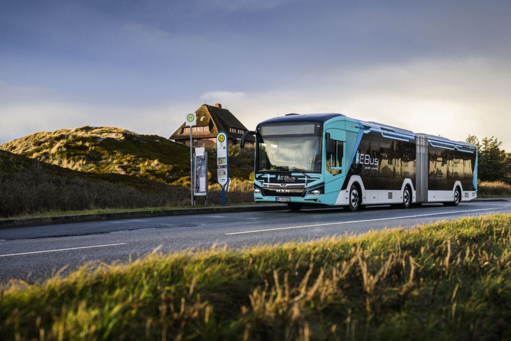MAN Elektro-Bus-Marktführer in Europa 2023 TIR transNews