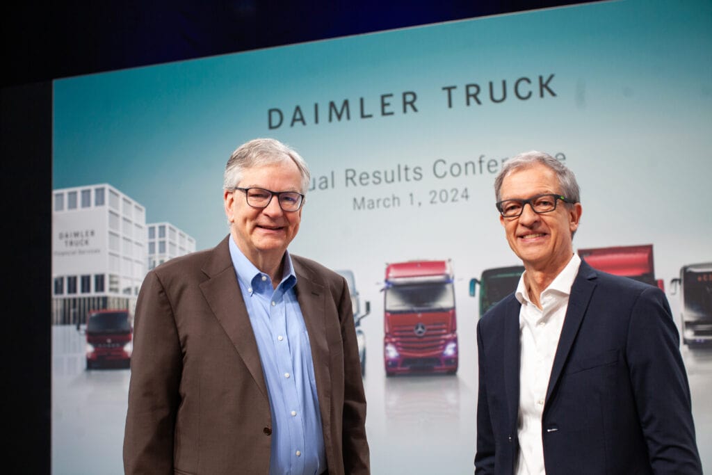 Daimler Truck Rekordergebnisse 2023 TIR transNews