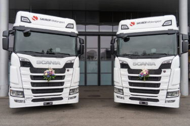 Scania Stake F1 Team KICK Sauber TIR transNews