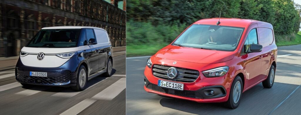 Euro NCAP Platin für Mercedes-Benz Citan und VW ID. Buzz Cargo 2024 TIR transNews