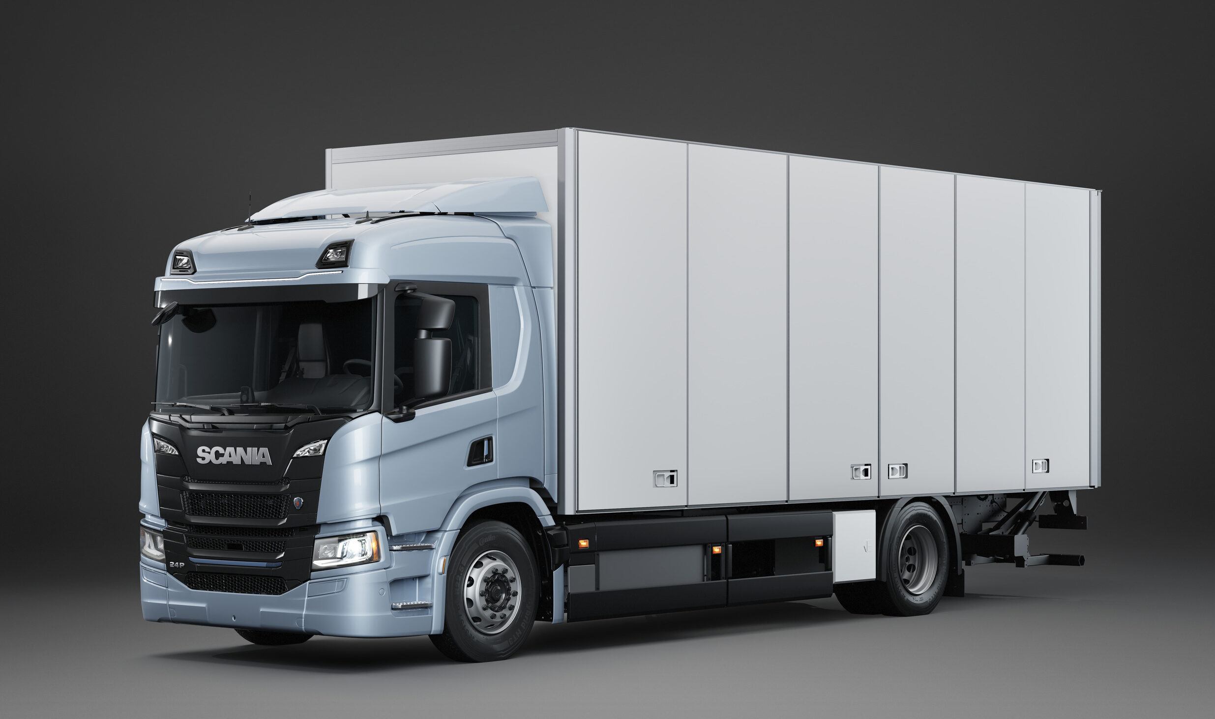 Scania Angebot an Elektro-LKW TIR transNews