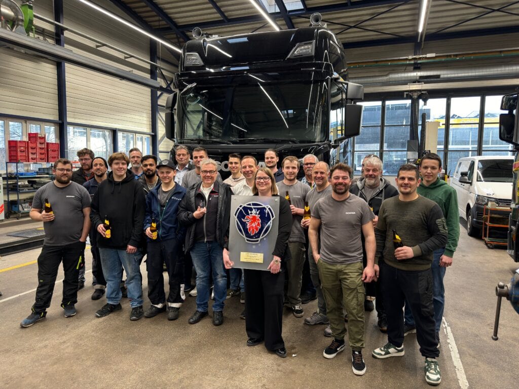 40 Jahre Scania-Partner St. Gallen-Winkeln TIR transNews