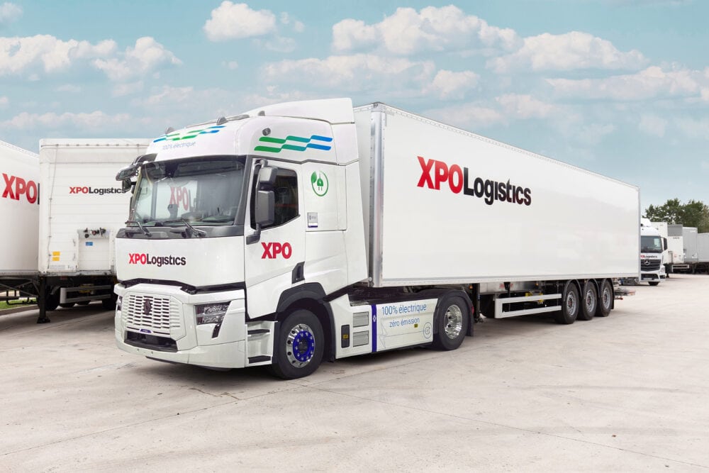 XPO Logistics Renault Trucks E-Tech T TIR transNews