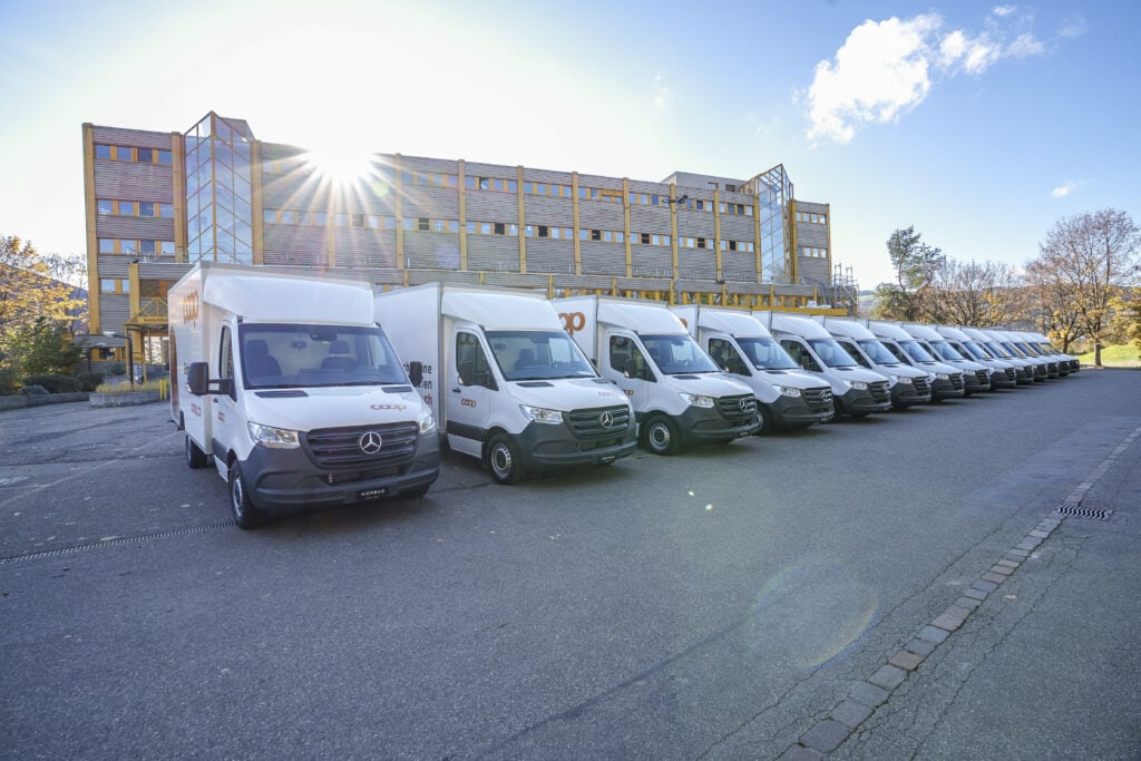 20 Mercedes-Benz Sprinter coop.ch TIR transNews