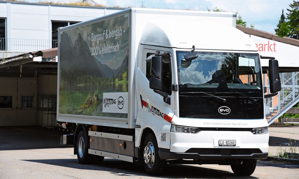  BYD ETM6 – ein erster Elektro-LKW aus China - TIR transNews Motiv 