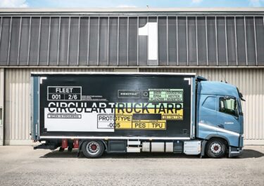 Die Plane der Zukunft ist kreislauffähig. Bieri Tenta AG hat erste Prototypen hergestellt.
