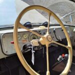 Das Cockpit erstrahlt nach der Restaurierung in neuem Glanz.