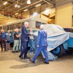 Enthüllung des DAF Torpedo mit VIPRE-Trailer diesen Sommer, im Beisein der freiwilligen Helfer.
