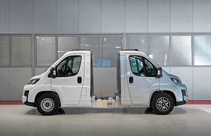 Die Cabina motorista contraposto, kurz Camoco, vereinfacht die Logistik an externe Aufbaupartner.