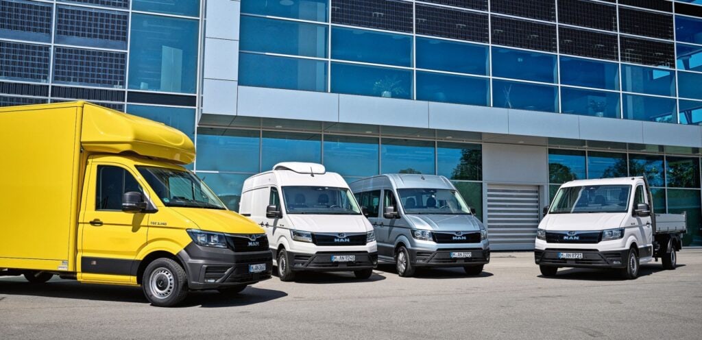 Im Einrechnungsgeschäft bietet MAN Truck & Bus seinen erfolgreichen Transporter TGE ab Werk mit zahlreichen Aufbauten von zertifzierten Aufbauern an.