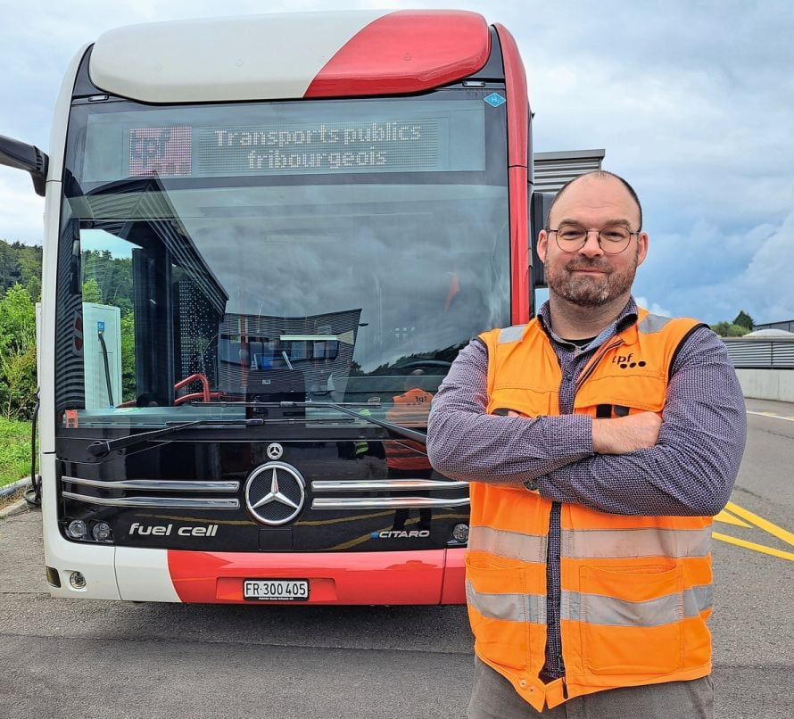 Thomas Hans, Technischer Leiter Technik Strassenfahrzeuge, ist mitverantwortlich für die Einführung neuer Antriebstechnologien.