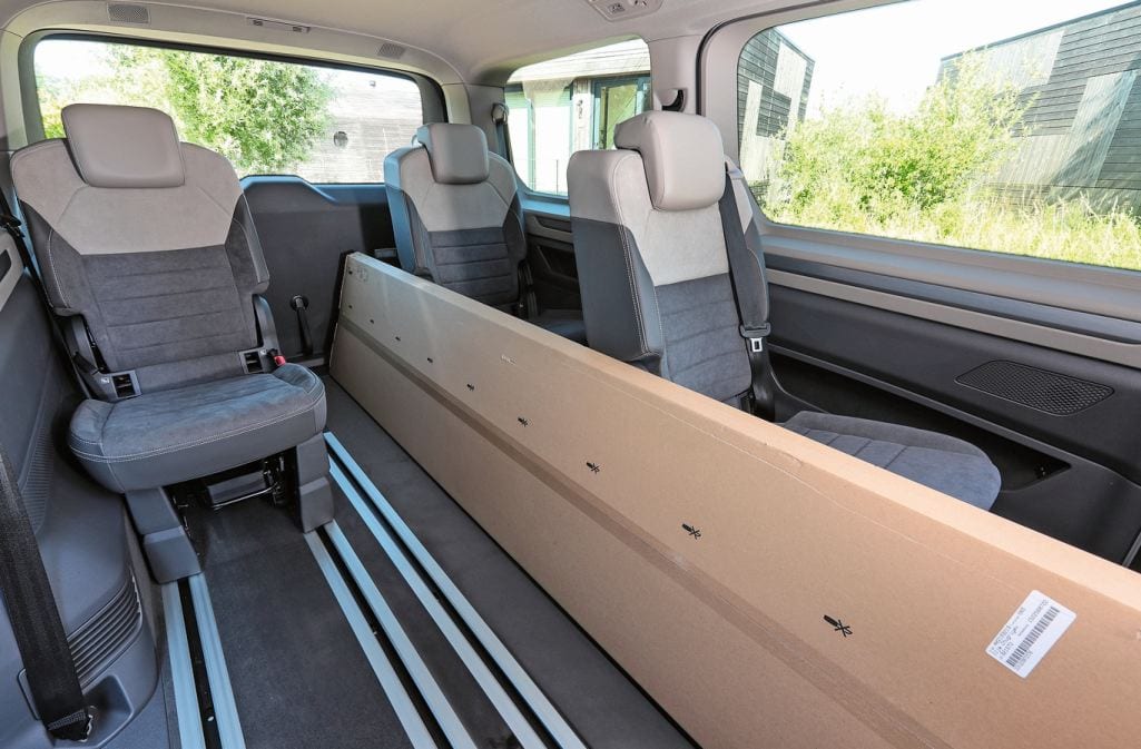 Die leicht einstell- und herausnehmbaren Einzelsitze ermöglichen diverse Konfigurationen für eine optimale Laderaumnutzung.