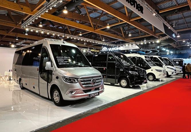 Eher unbekannt ist der türkische Kleinbus-Produzent Erener Bus, der auf Mercedes-Benz-Sprinter-Chassis baut.
