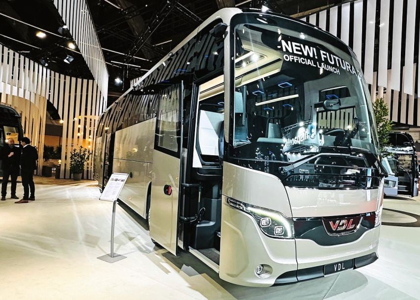 Der VDL Futura der 3. Generation bietet dem Fahrer ein optimiertes Layout, den Fahrgästen mehr Sitzkomfort und er ist um 15 Prozent sparsamer unterwegs.