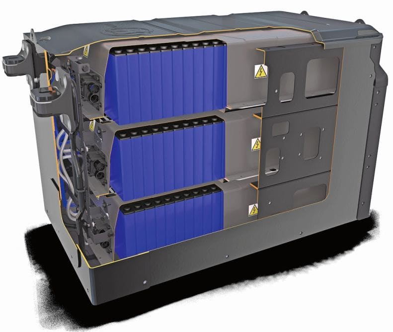 Da LFP-Batterien thermisch sehr stabil sind, können die Batteriezellen platzsparend aneinandergepackt werden.