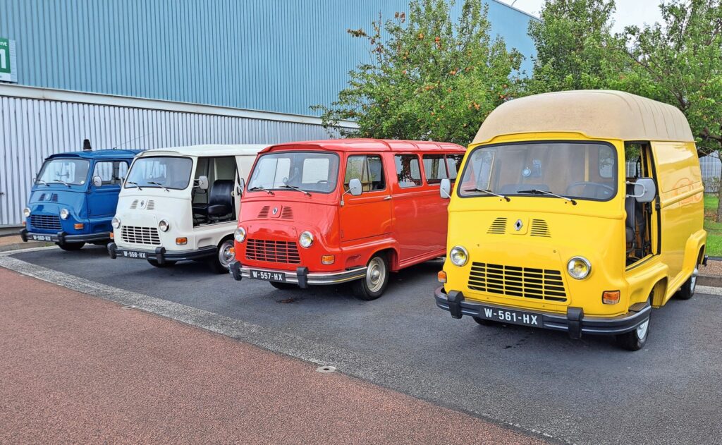 Die Renault Estafette revolutionierte 1959 die Innenraumoptimierung – und war das erste Modell von Renault mit Frontantrieb.