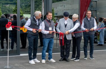 Galliker Logistikcenter 2 in S. Antonino feierlich eröffnet. Quelle: zvg
