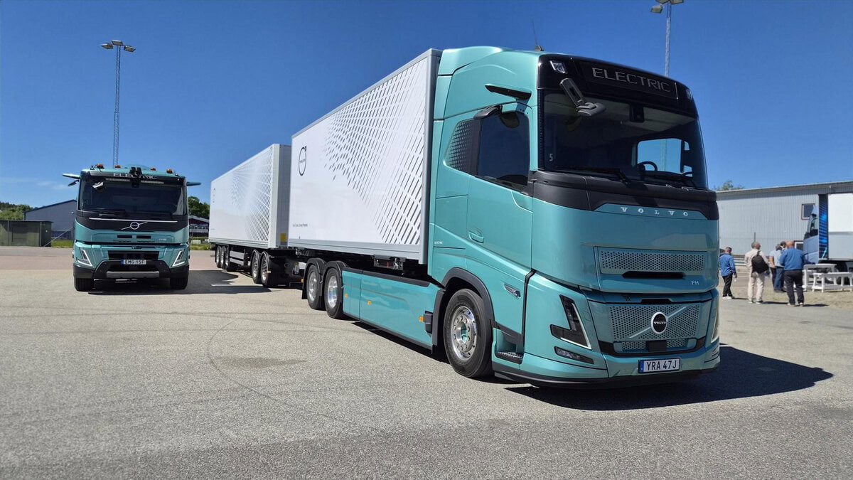 Volvo Elektro-Lkw ersetzen Diesel im Schwerlastverkehr. Quelle: zvg
