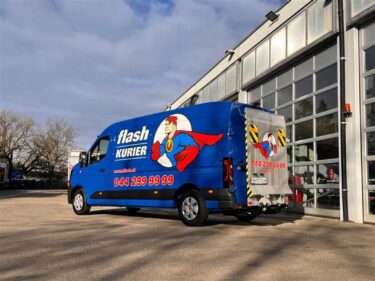 Flash Delivery Services setzt auf Renault Master L3H2. Quelle: zvg