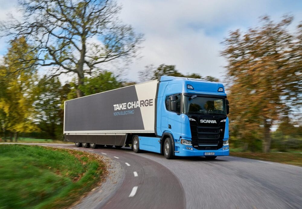 Scania Elektro-Lkw mit neuem Unterflur-Batteriemodul bestellbar. Quelle: zvg