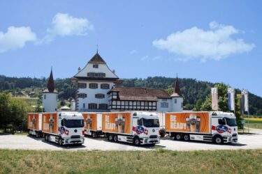 Drei Emmi E-Kühlanhänger starten Testbetrieb. Quelle: zvg