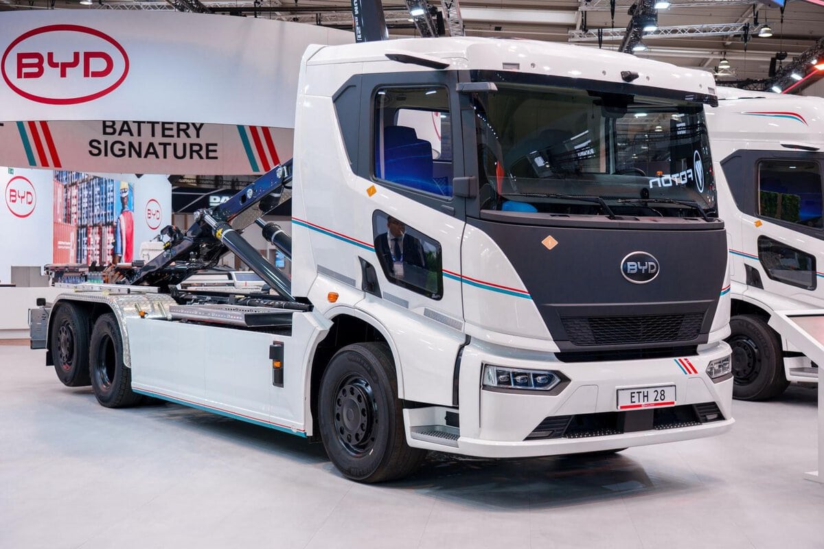 Der ETH 28 erweitert BYDs Lkw-Palette. Quelle: zvg