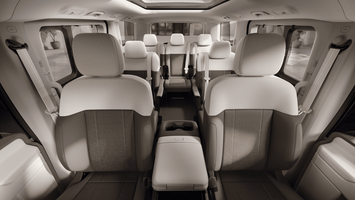 Der PV7 Passenger bietet flexible Sitzkonfigurationen. Quelle: zvg