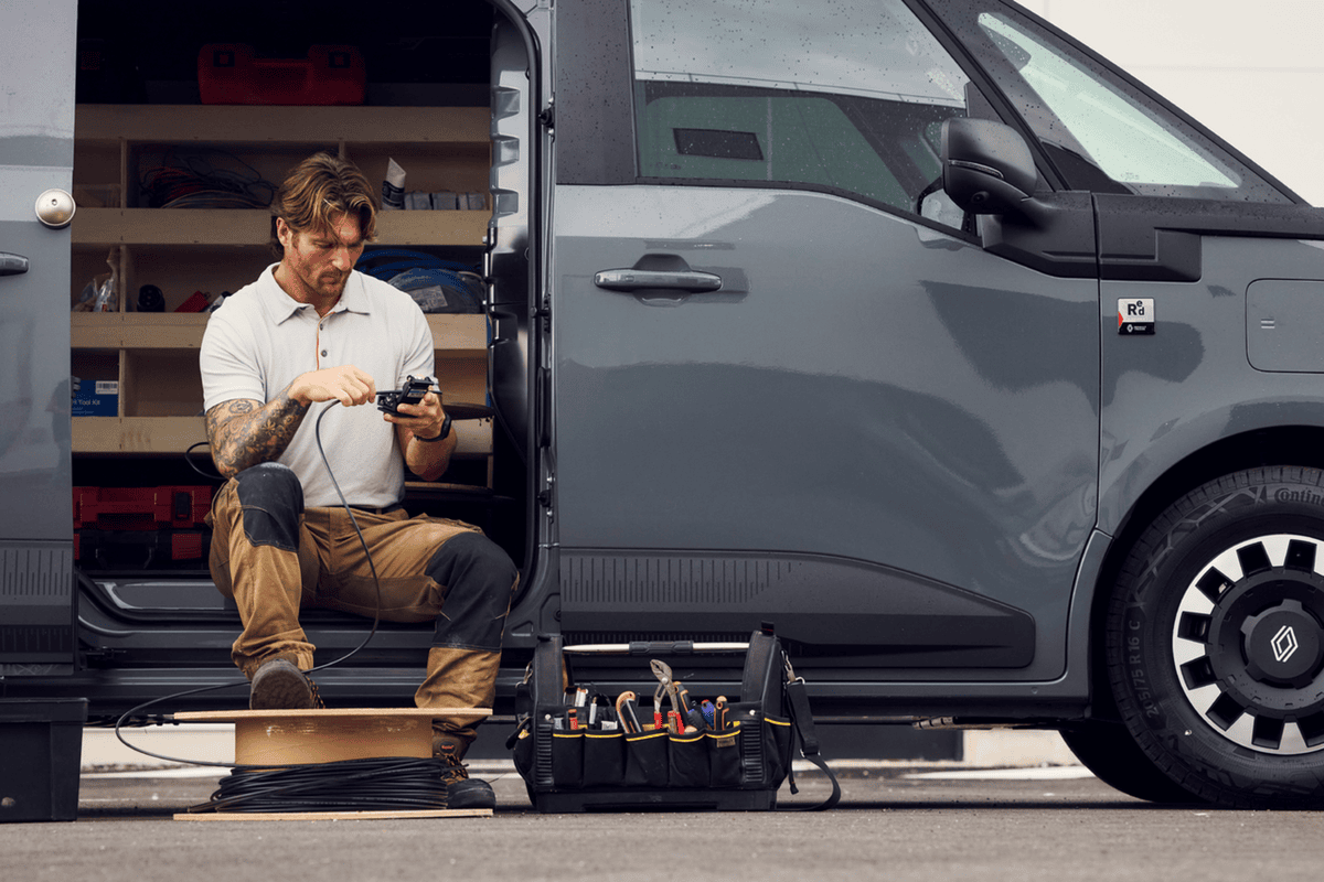 Der E-Tech Trafic unterstützt gewerbliche Einsätze. Quelle: zvg