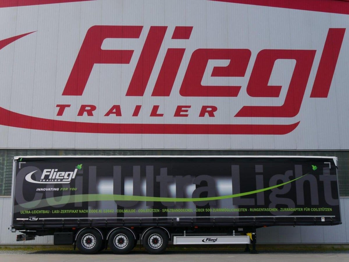 Der Coil-Trailer SDS 390 RoadRunner Coil Ultralight wiegt nur 5460 Kilogramm. Quelle: zvg