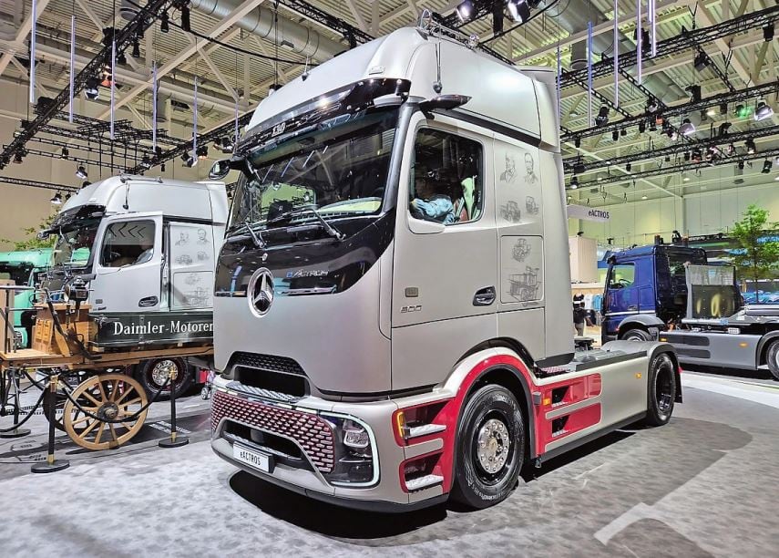 Die «130 Years Trucks Edition» von Mercedes-Benz basiert auf dem neuen ProCabin-Fahrerhaus.