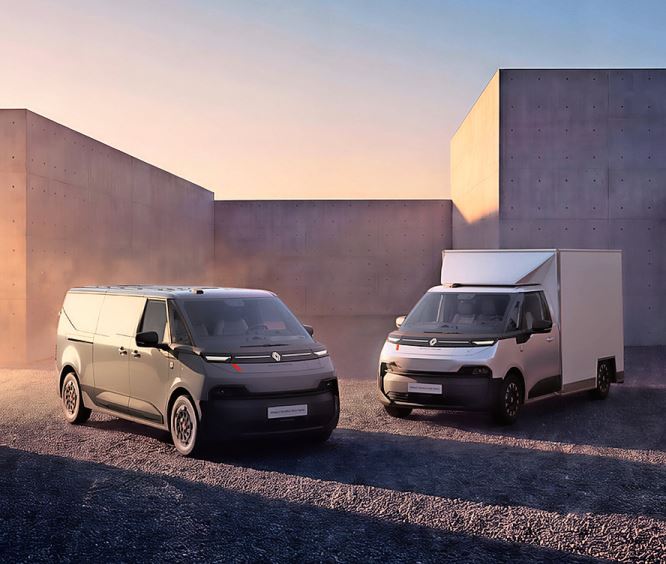 Renault Trucks' erster mittelgrosser E-Van E-Tech Trafic ist baugleich mit dem Zwillingsbruder von der Renault Group.