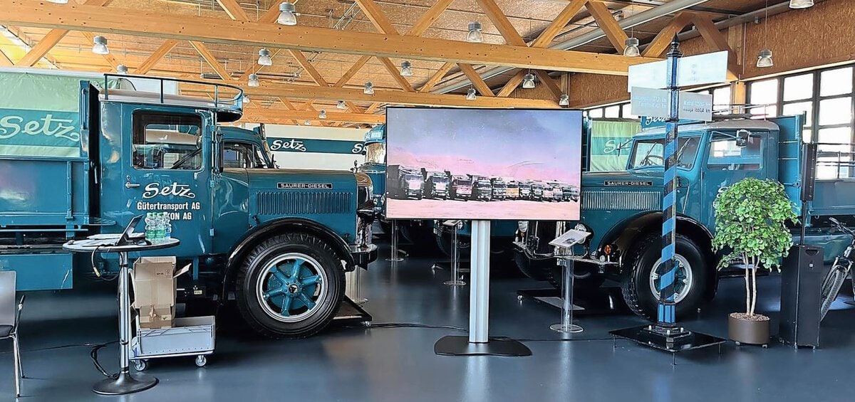 Auch im Setz Museum «Gestern, Heute, Morgen» legte Hans Sigrist in seiner Vortragsreihe einen Halt ein.
