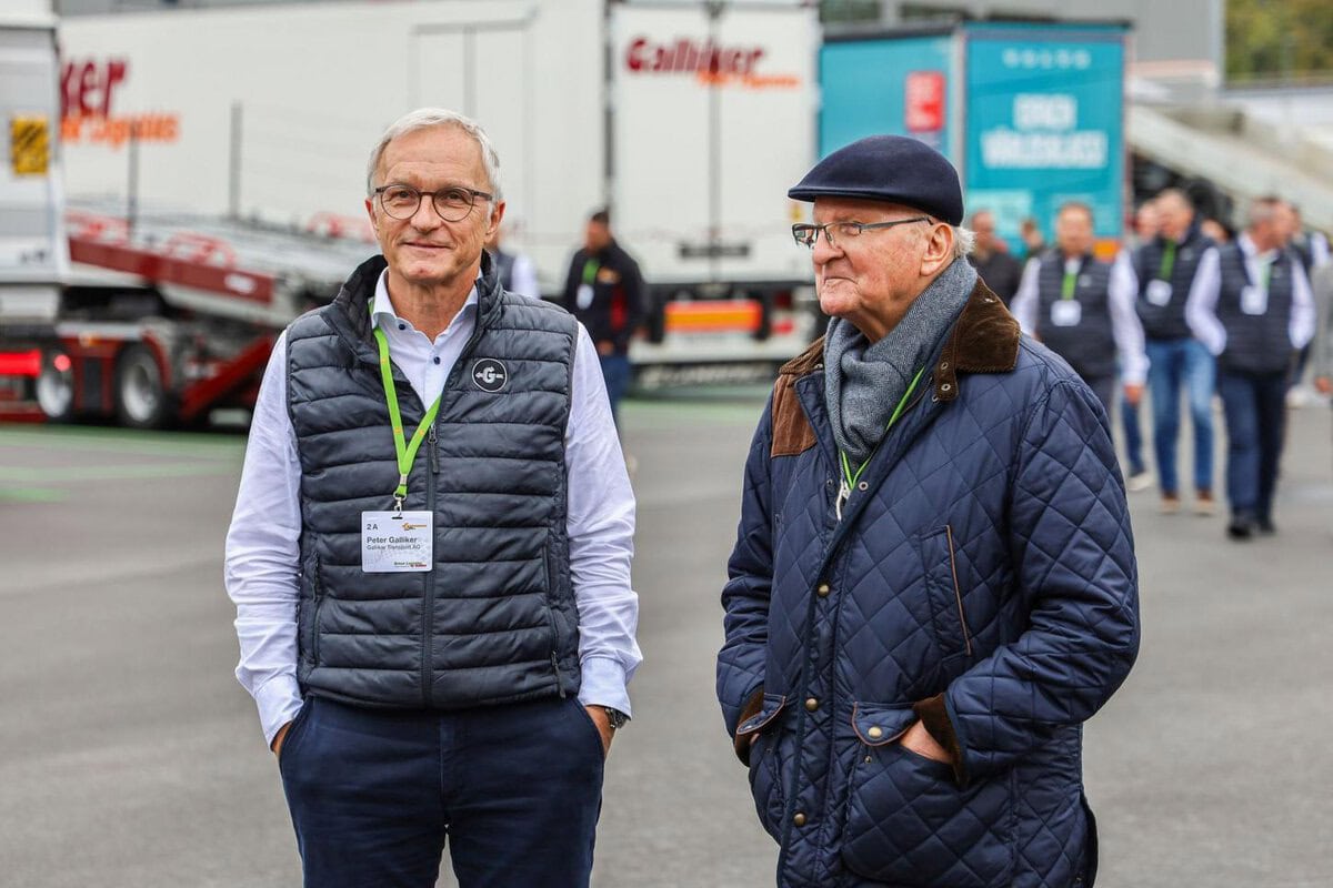Peter Galliker treibt die Elektrifizierung voran. Quelle: zvg